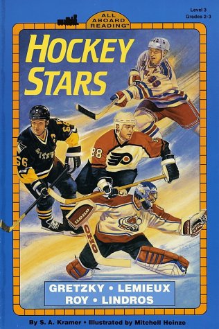 Hockey stars : [Gretzky, Lemieux, Roy, Lindros]